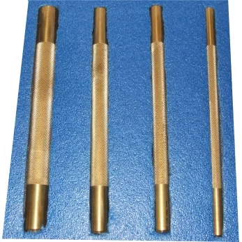 4 Piece Brass Punch Set