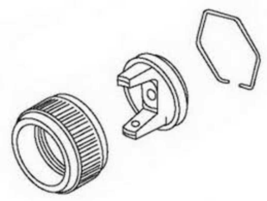 AV-440-414 #414 Air Cap & Retaining Ring