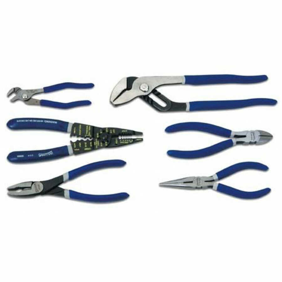 6 pc General Service Plier Set