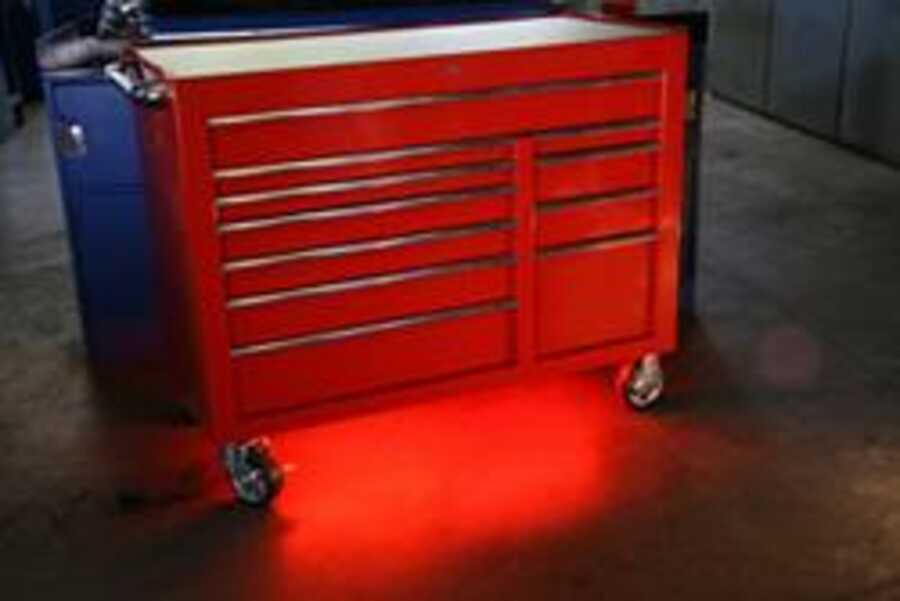 Red Neon Tube Lights w Dual Transformer