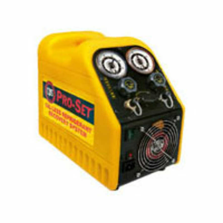 Pro-Set Oil-Less Refrigerant Recovery Machine 230V BAR/kPa