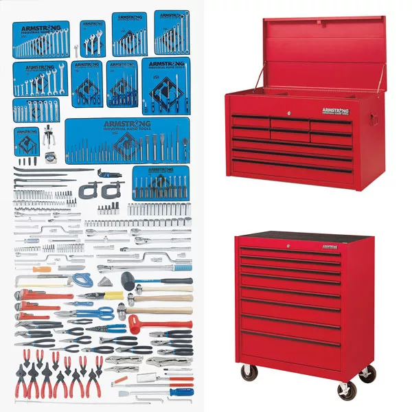 Metric Master Tool Set 355 Pc w Industrial Series Boxes