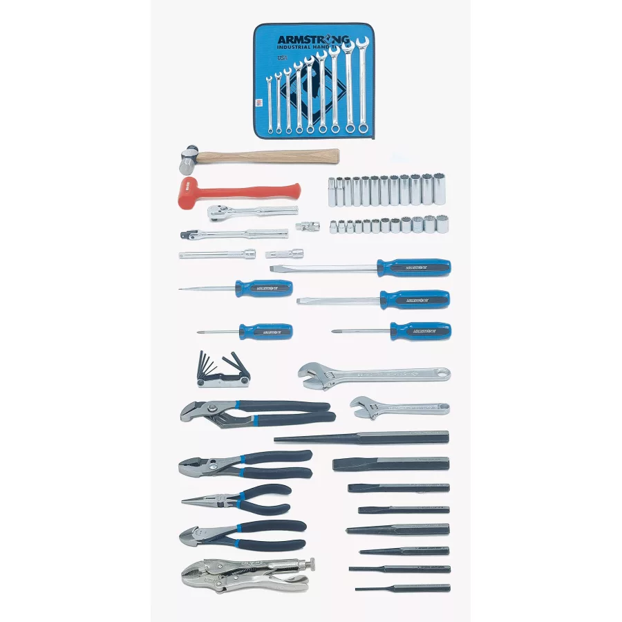 3/8 Inch Metric Basic Hand Tool Set No Box 67 Pc