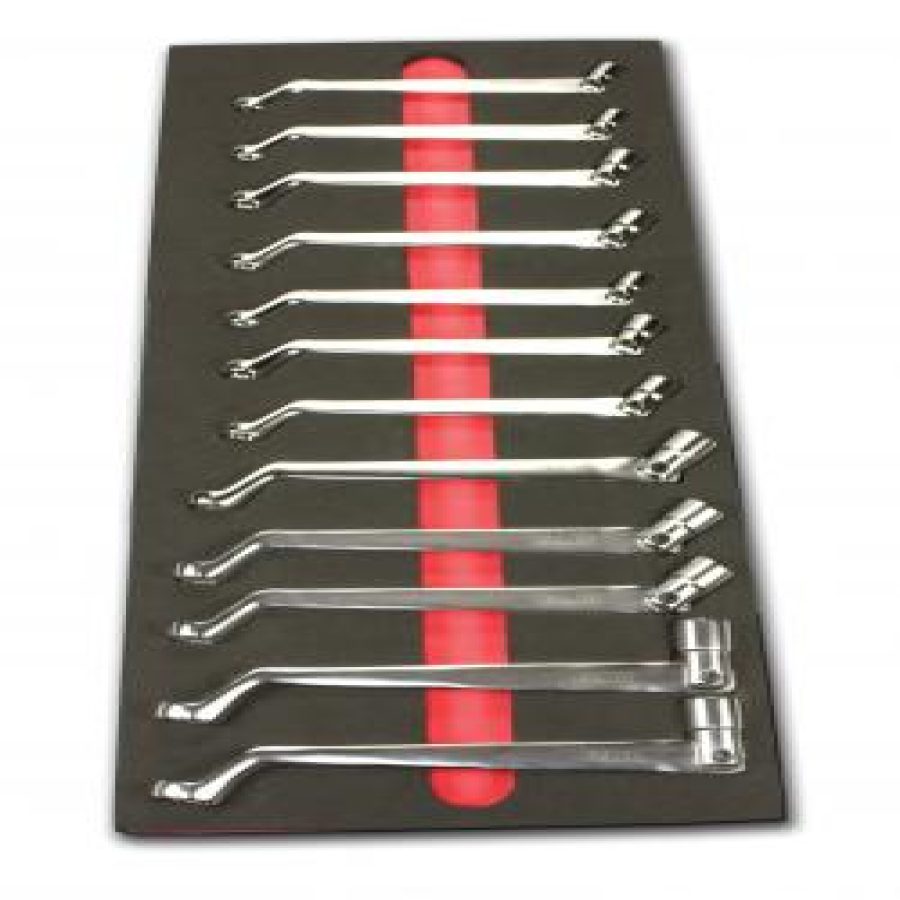 c. Metric Offset Swivel Socket Wrench Set 12 Pc