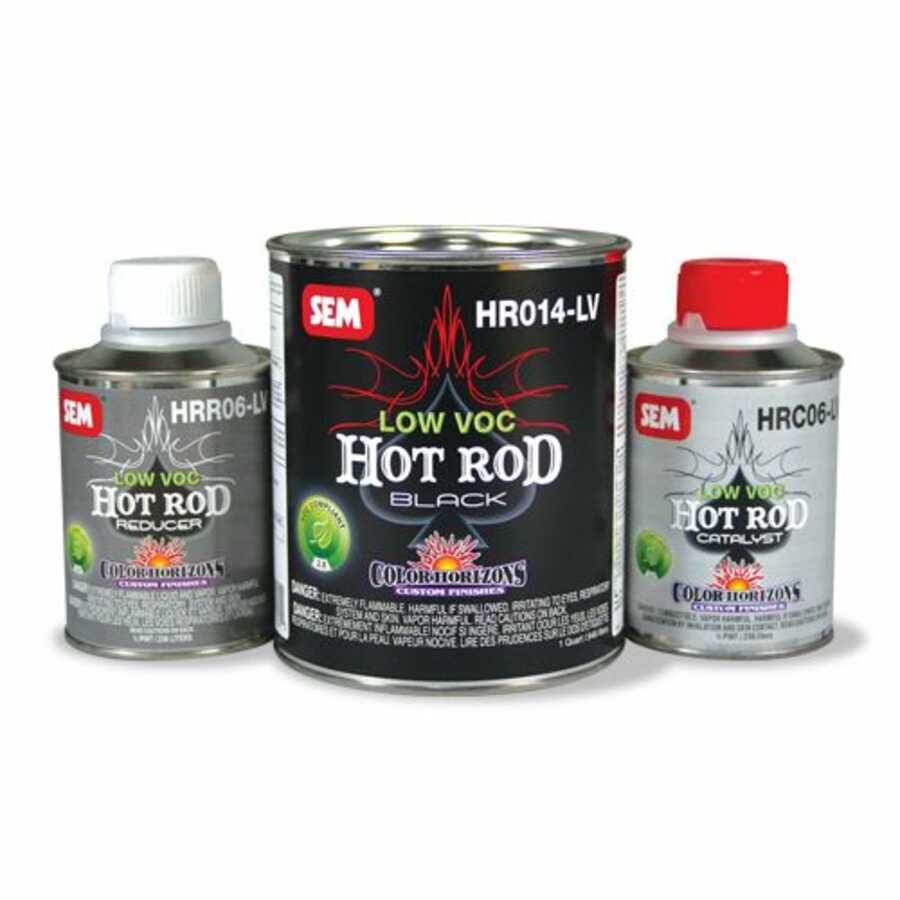 SEM-HR020-LV SEM PRODUCTS HOT ROD SILVER Flat Paint Kit