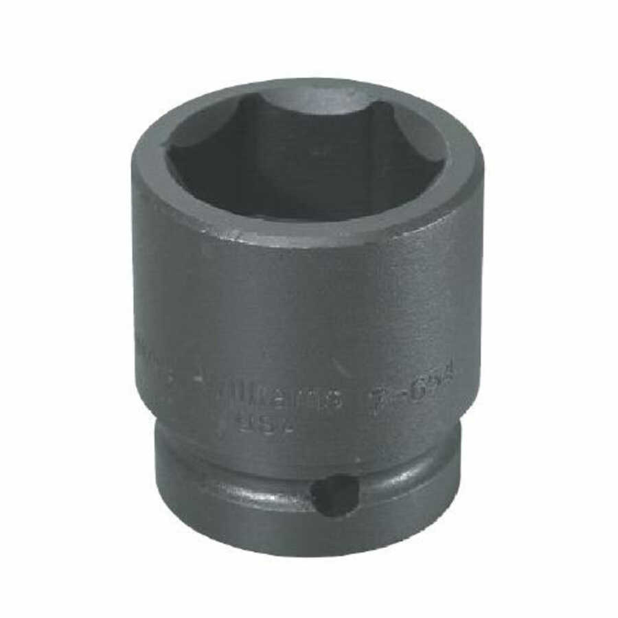 J.H. Williams | JHW7-6126 | 1" Drive 6-Point SAE Impact Socket 3-15/16" Durable Tool
