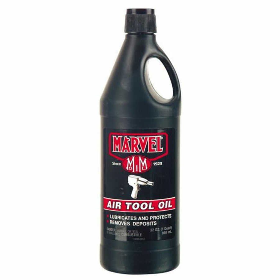 Air Tool Oil w Childproof Cap Quart