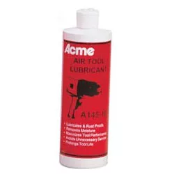 Air Tool Oil 4 Oz Bottle