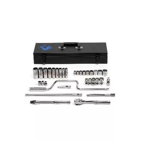 33 Piece 3/8" Drive Socket Set with Box