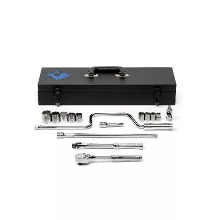 15 Piece 3/8" Drive 12 Point Socket Set