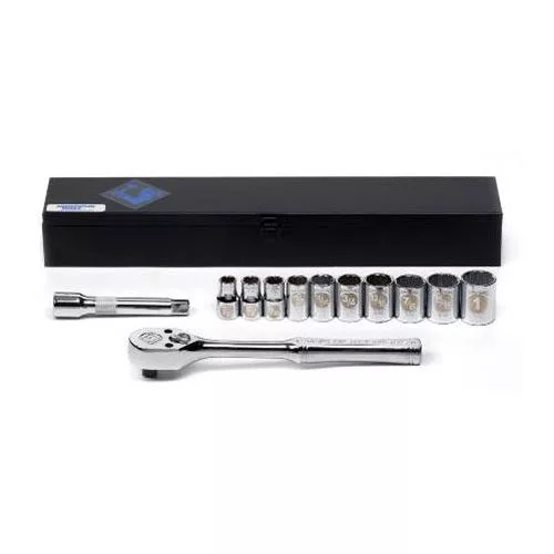 12 Piece 1/2" Drive 12 Point Socket Set