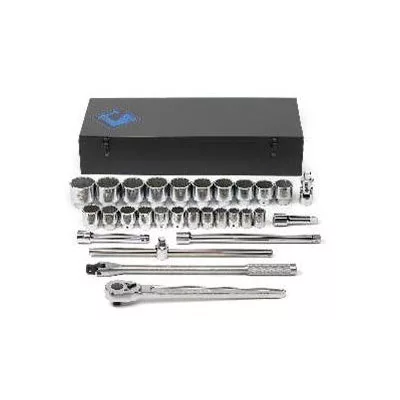 29 Piece 3/4" Drive 12 Point Socket Set