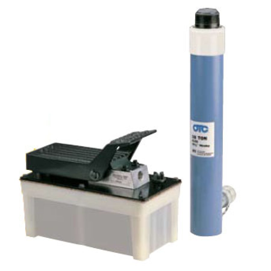 Air/Hydraulic Ram and Pump Set 10 Ton