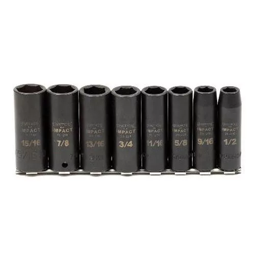 9 Piece 1/2" Drive 6 Point Armstrong Maxx Universal Impact Socke 9 Piece 1/2" Drive 6 Point Armstrong Maxx Universal Impact Socke