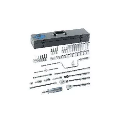 57 Piece 3/8" Drive 12 Point Metric Socket Set
