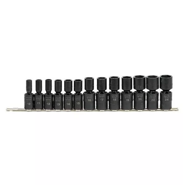 1/2 Inch Drive 6 Pt Metric Armstrong Maxx Universal Impact Socke