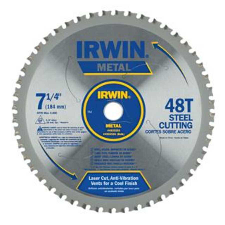 14 80 Tooth Count Metal Cutting Blade Irwin 4935559