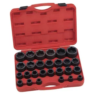 (image for) 27 Pc 3/4" Drive SAE Impact Socket Set