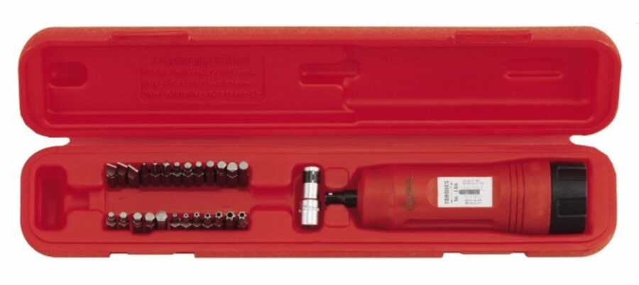 27-Piece Torque Screwdriver Set with Bits 9-50 in.lbs