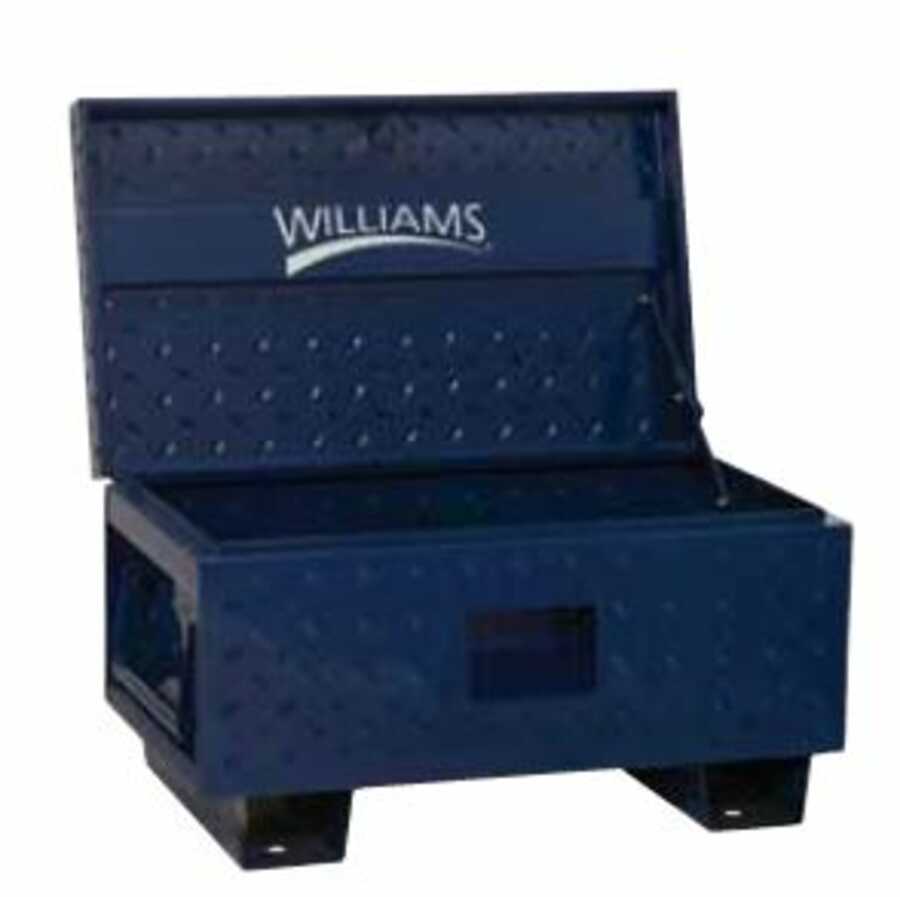 JH Williams Job Site Boxes - 48" W X 24" D X 27.5" H - Blue Only