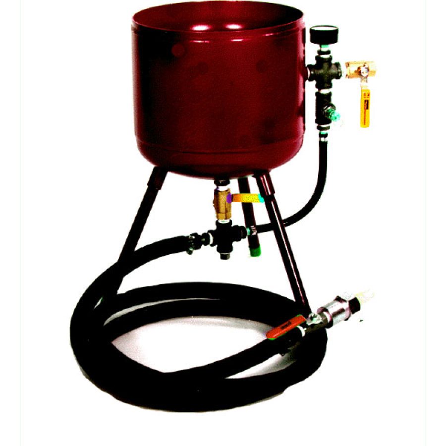 Portable Pressure Blast System 40 Lb Capacity