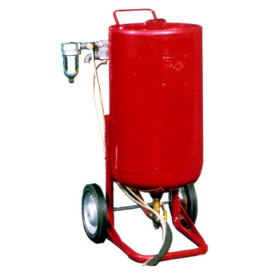 Portable Pressure Blast System 250 Lb Capacity