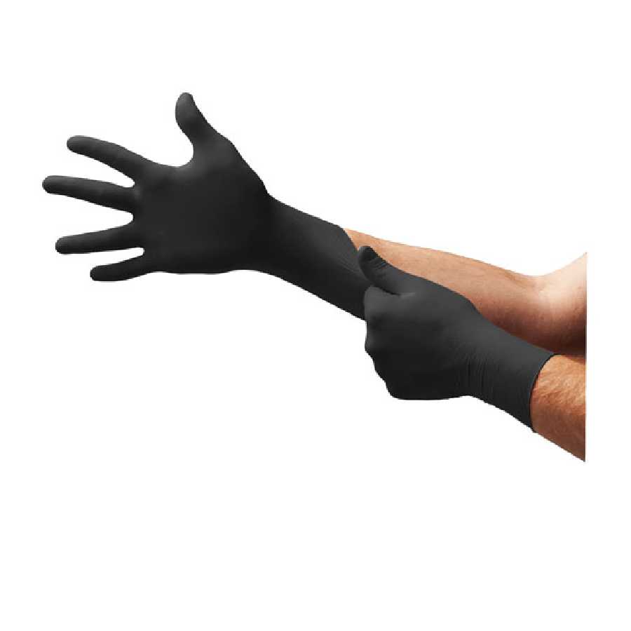 Black Dragon Powder Free Latex Gloves Small