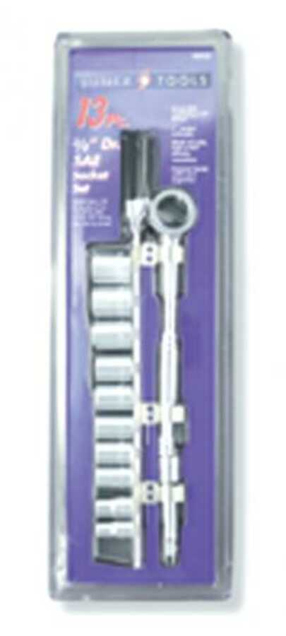13-PC 3/8\" Reverse Metric Socket Set