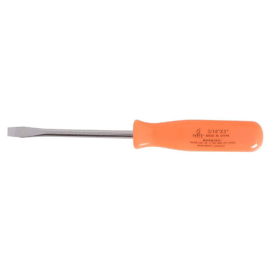 1/4\" X 1\" Orange Screwdriver