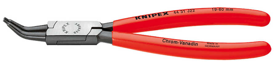 Internal Circlip Snap Ring Pliers 45 Degree Angled 19 - 60mm 3/4