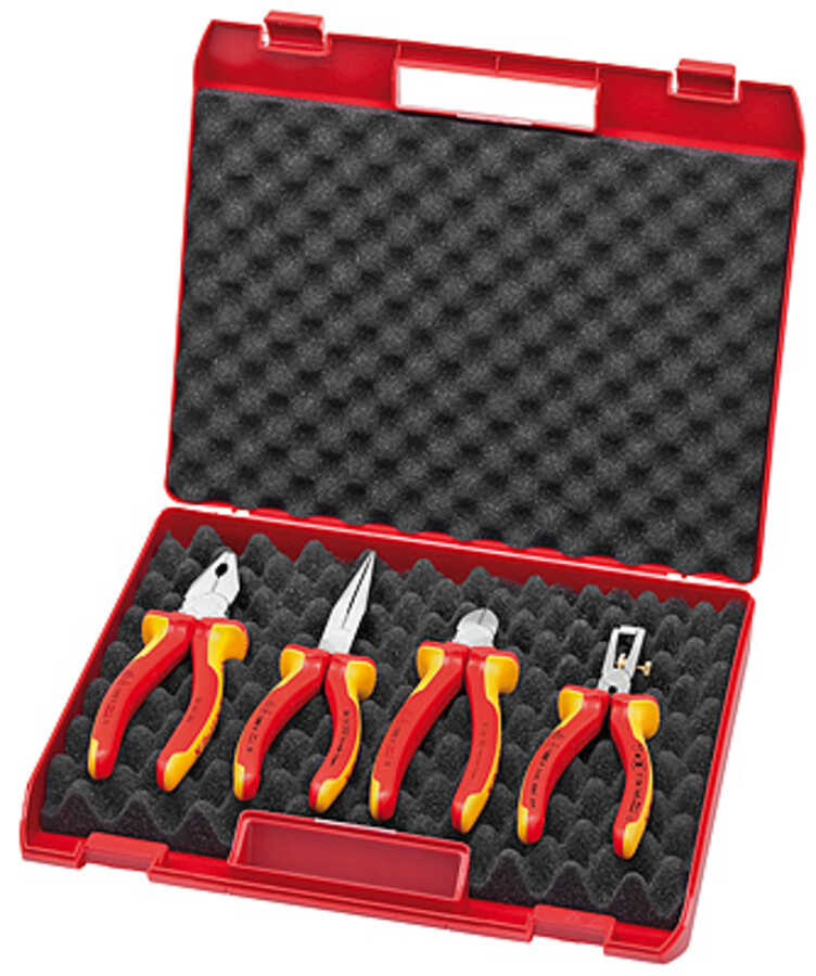 4-Piece 1,000 Volt Insulated Tool Set