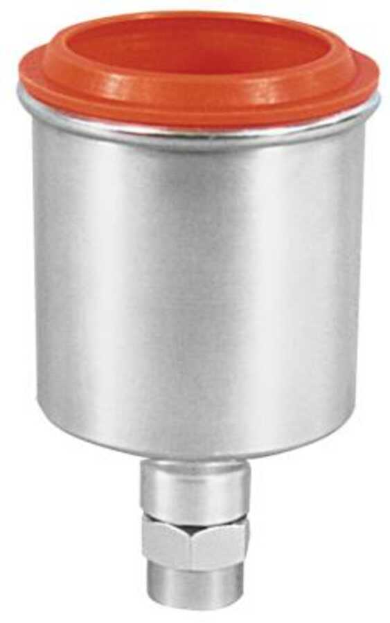Aluminum Gravity Feed Cup - 130 cc Capacity Female Thread