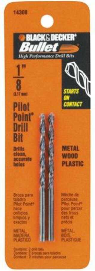 1/8" HSS Bullet Drill Bit
