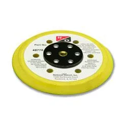 6" Hook & Loop Molded Pad-Vacuum- W/Out Stud 6" Hook & Loop Molded Pad-Vacuum- W/Out Stud