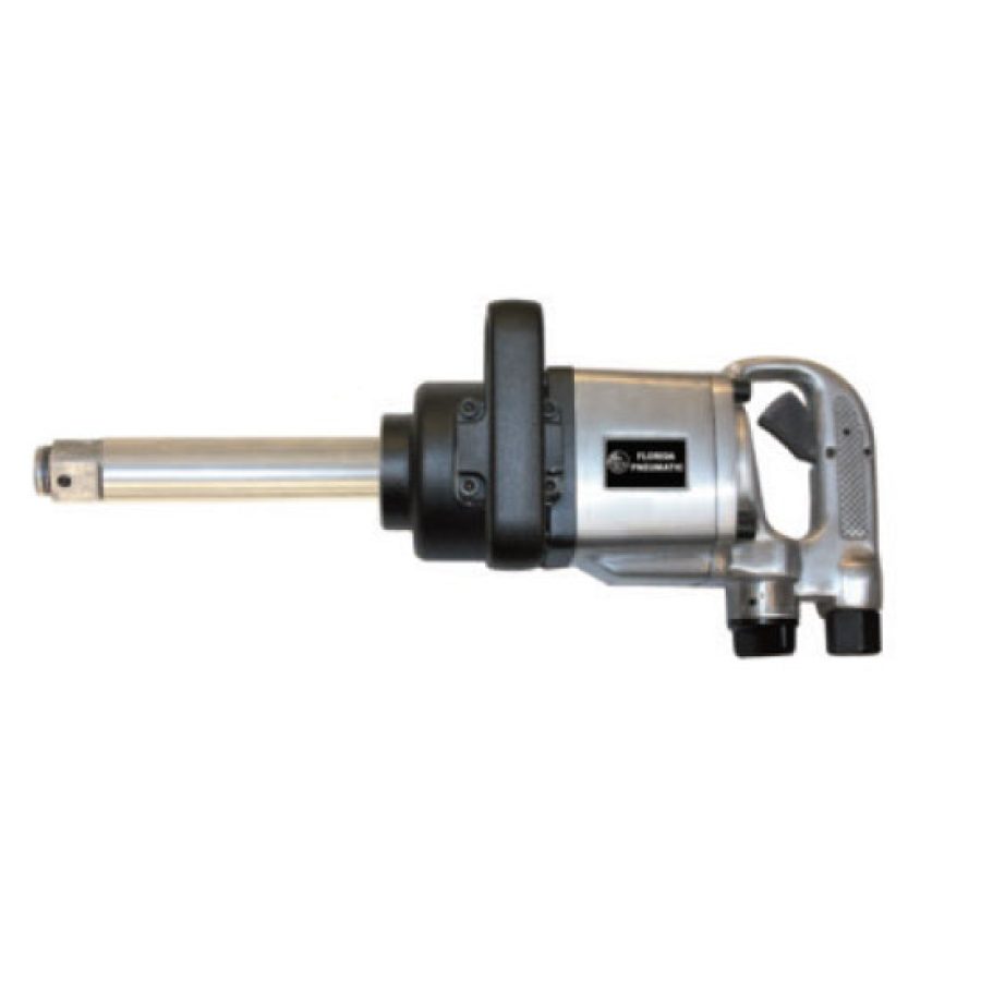 1 Inch Low Weight Heavy Duty Impact Wrench w 8 Inch Ext 1,600 ft