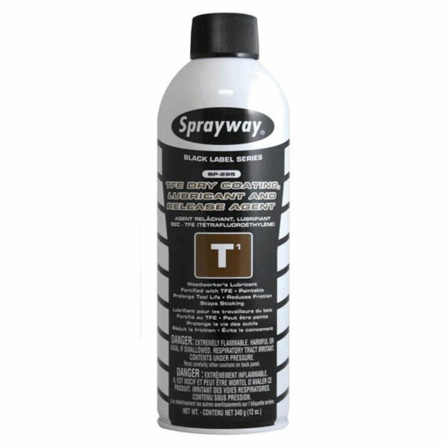T1 PTFE Teflon Dry Coating Lubricant and Release Agent 12 Oz