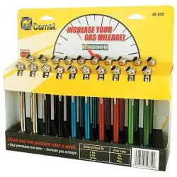 Tire Gauge Counter Display 20 Piece Kit
