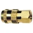 1/4" Coupler With 3/8" NPTF (image for) 1/4" Coupler With 3/8" NPTF