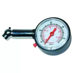 Gauge, Tire-Dial, Economy 1-50 PSI