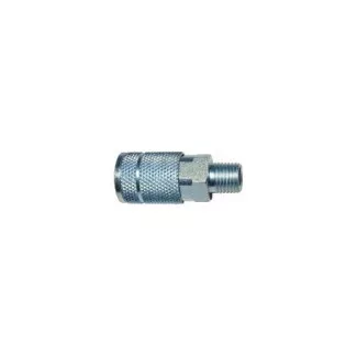 1/4 Coupler, 1/4 Nptm, Tru-Flate