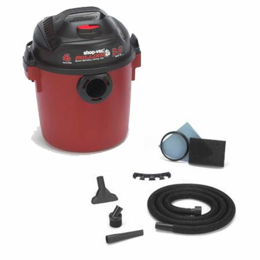 BullDog 4 Gal 2.0 HP Utility Vacuum