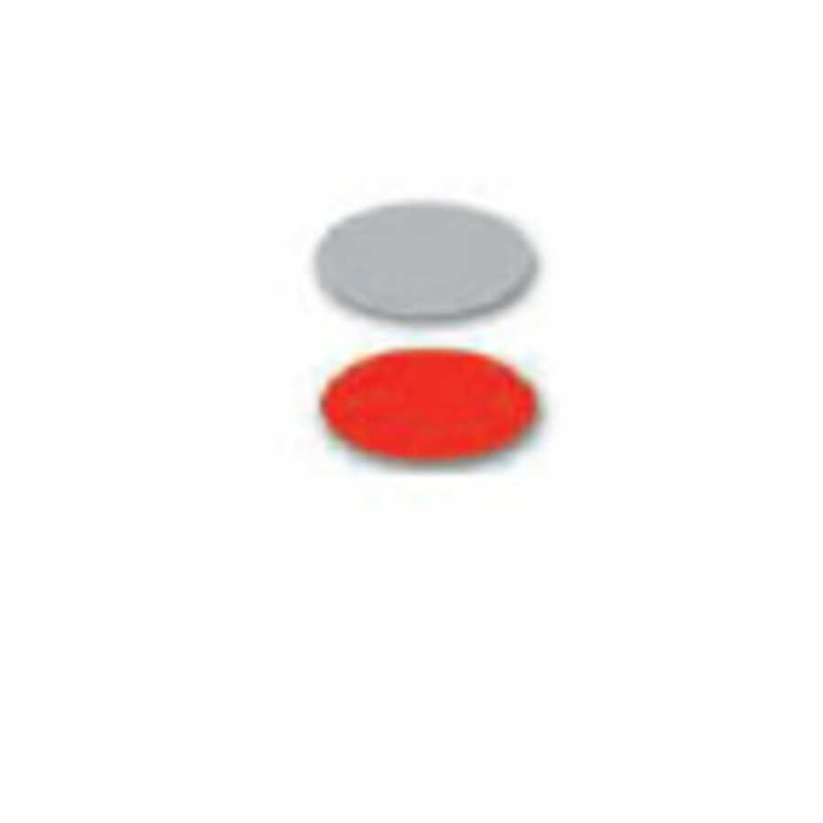 Prostripe Dual Colors 1/4" x 150' Silver Metallic/Tomato Red
