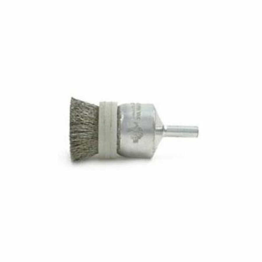 BNS-4T .014, 1/2" Banded Solid Wire Brush