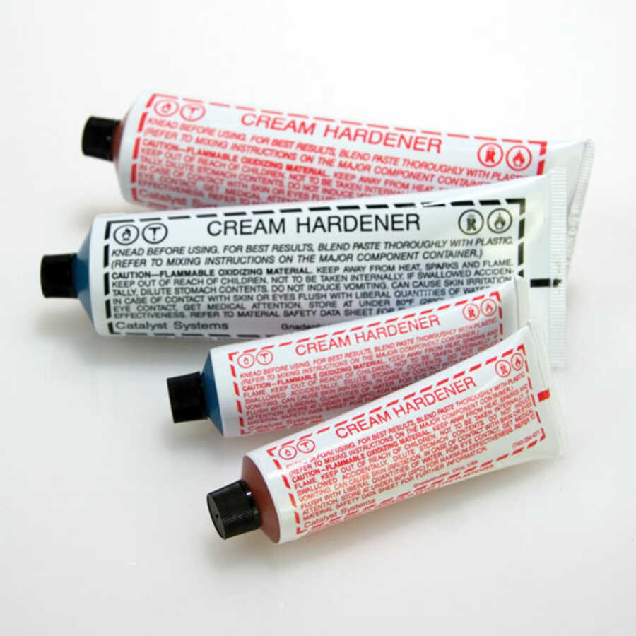 Cream Hardener Benzoyl Peroxide Paste 4 Oz Bulk Red