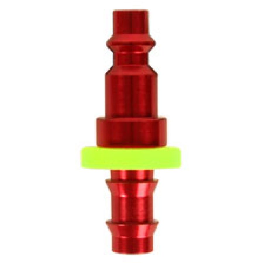 ColorConnex Plug Type D Industrial 1/4 Inch Body 3/8 Inch Push L ColorConnex Plug Type D Industrial 1/4 Inch Body 3/8 Inch Push L