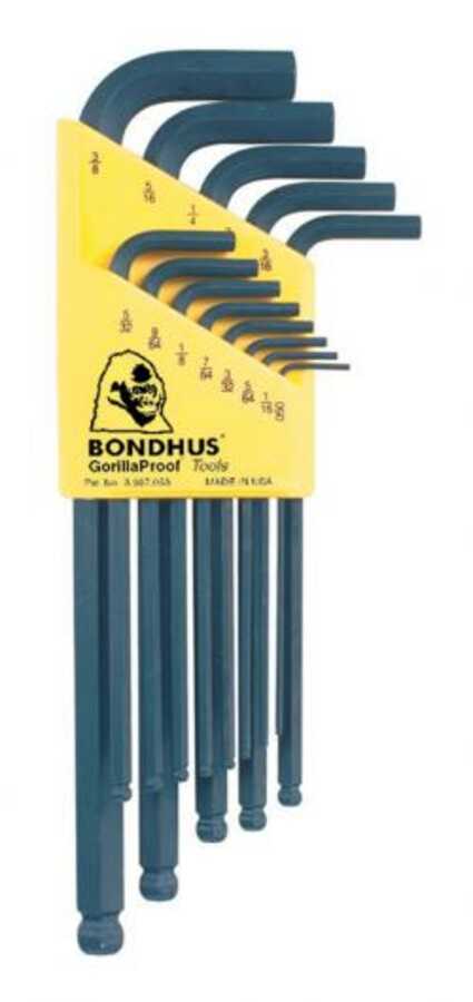 Bondhus L Handle Hex Wrench 5 mm x 120 mm With Ball end Hardened steel 