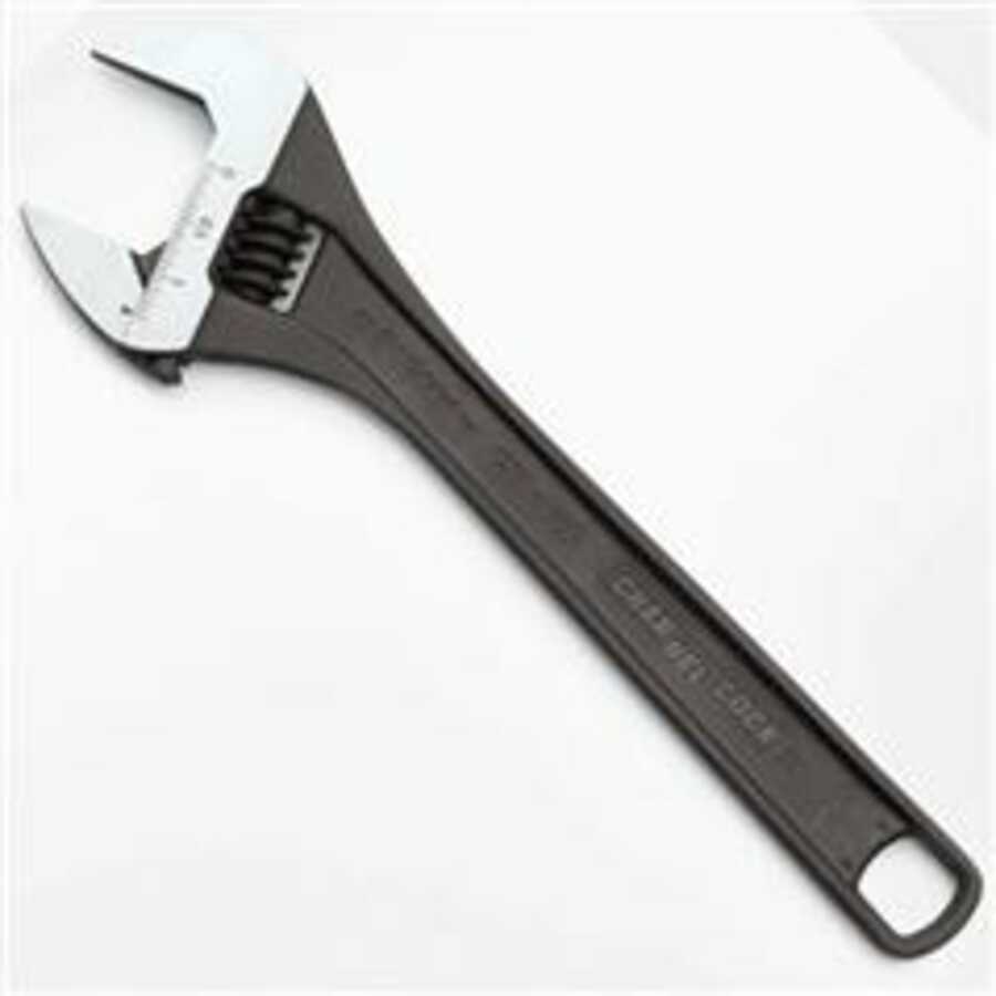 10" Adjustable Black Wrench