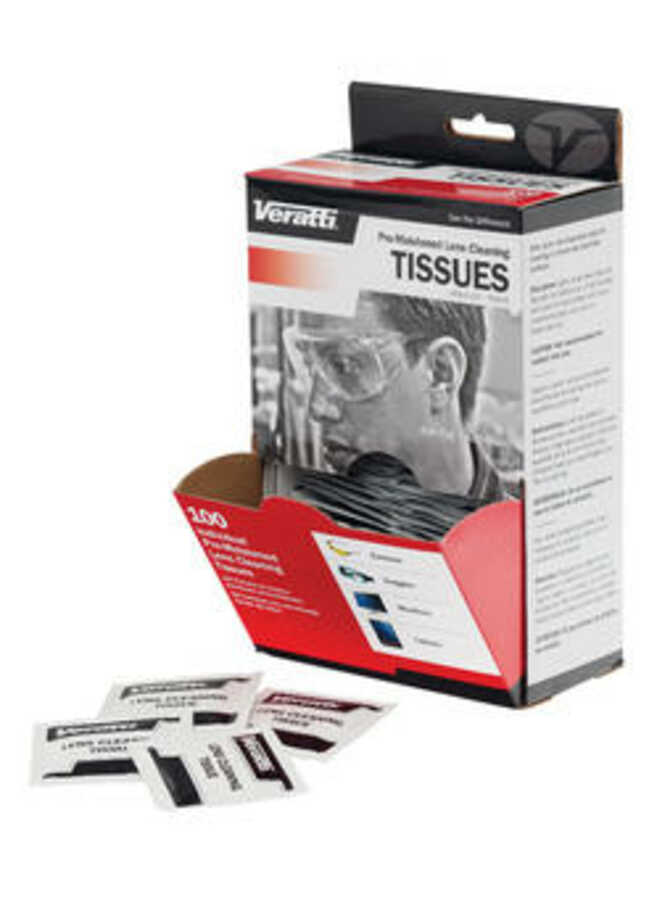 Veratti Pre-Moistened Lens Cleaning Wipes – Anti-Bacterial