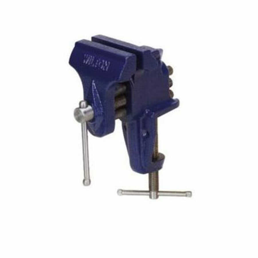 150 Bench Vise with Clamp-On Base, 3" Jaw Width & 2-1/2" Max Jaw