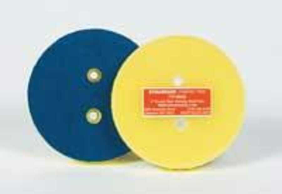 3" (76 mm) Dia. Non-Vacuum Wet Dynafine Round Disc Pad, Vinyl-Fa